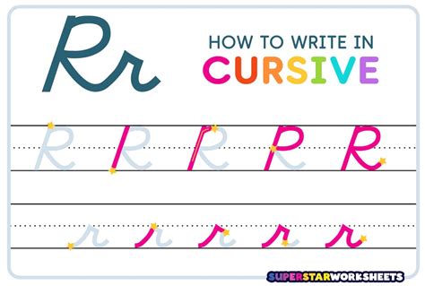 How to Write the Letter 'R' in Cursive: A Thorough Examination