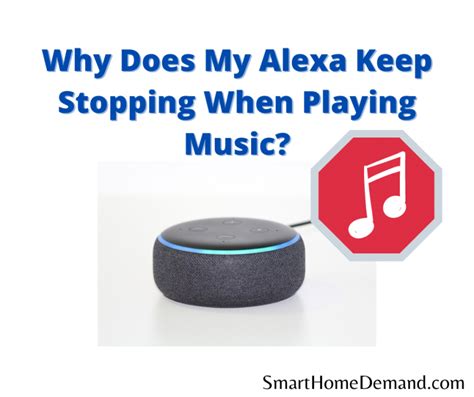 Why Does Alexa Stop Playing Music: An Insight into Reasons and Solutions